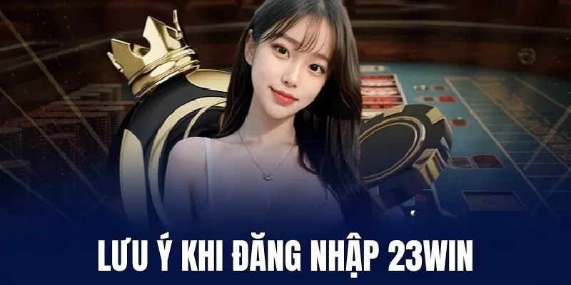 Xử lý lỗi khi đăng nhập 23win
